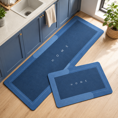 Alfombras Antideslizantes Súper Absorbentes para Cocina y Baño – Combo x2